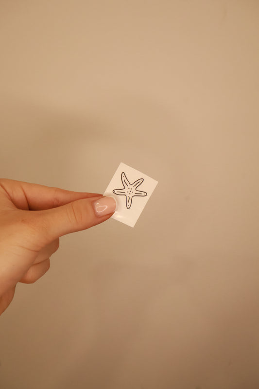 Starfish Temporary Tattoo