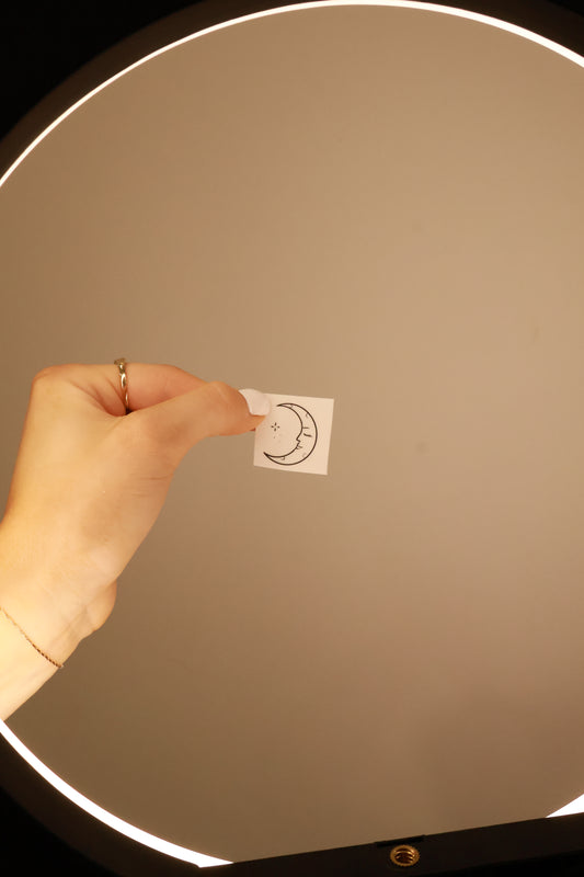 Moon Temporary Tattoo