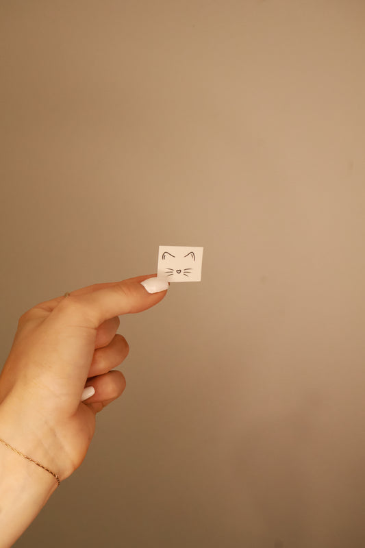 Cat Temporary Tattoo