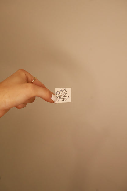 Leaf Temporary Tattoo