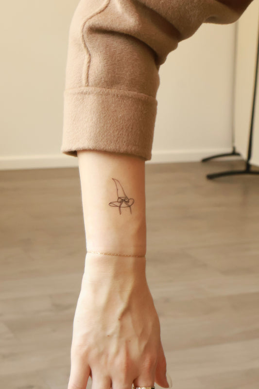Witches Hat Temporary Tattoo